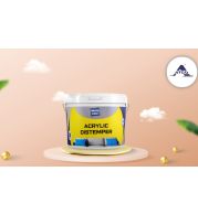 Mastercoat Acrylic Distemper Water Based Wall Finish Paint for Interior Surfaces, Smooth High Gloss Decorative Coating with Good Coverage and Easy Application for Home, Office and Commercial Walls 